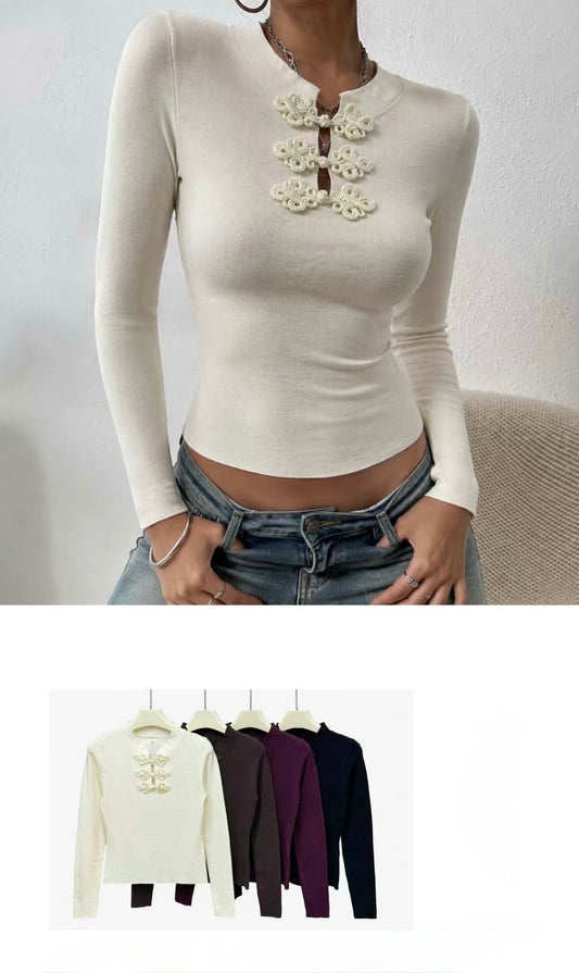 MAGLIONE CON NODO CINESE